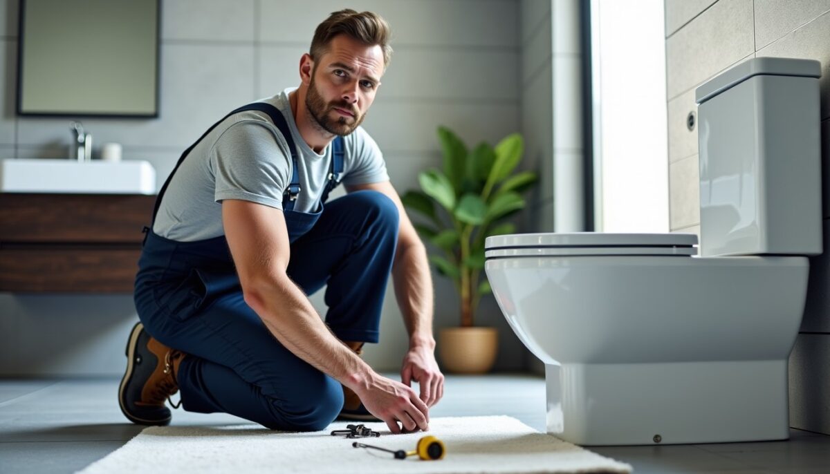 Évacuation WC : quand une pente excessive cause des problèmes et comment y remédier efficacement