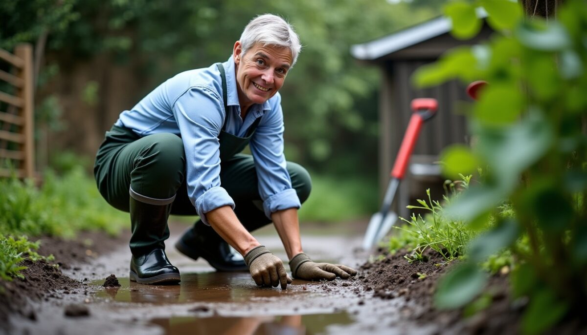 Guide pratique pour assécher un terrain saturé d'eau : solutions simples et efficaces