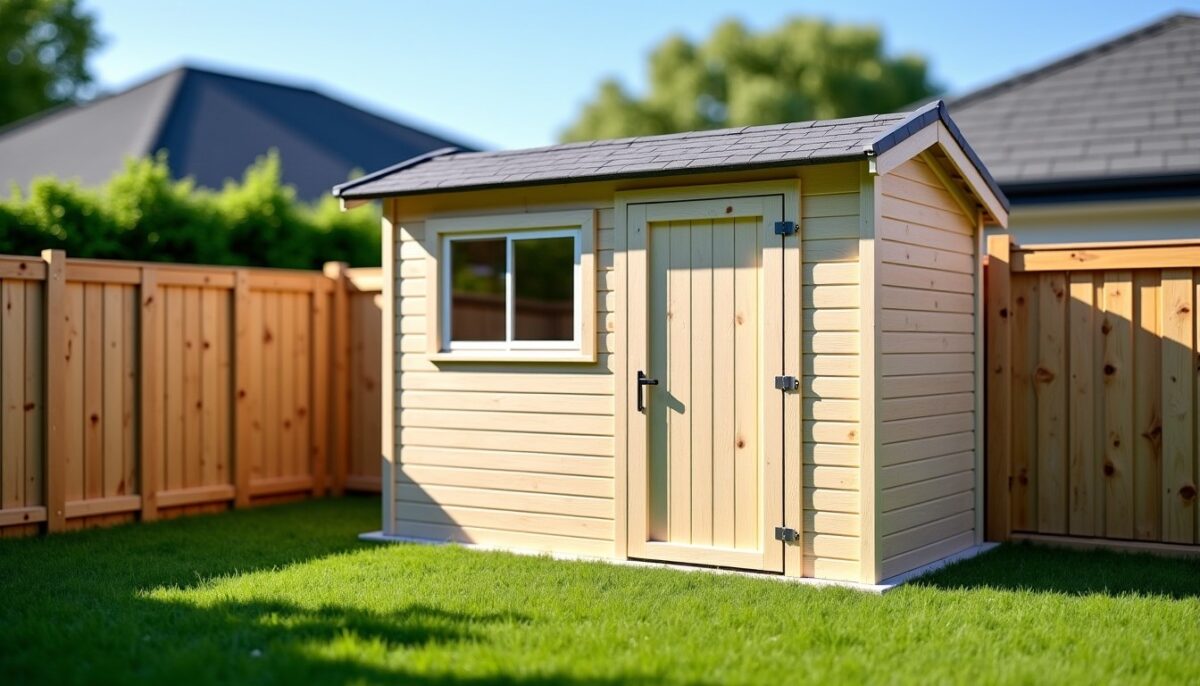 Abri de jardin de 5m² : quelles règles de distance respecter vis-à-vis du voisin ?