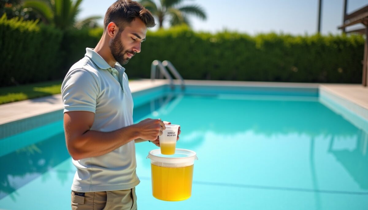 Comment calculer et doser l&rsquo;eau de Javel pour une piscine de 50 m³ : guide pratique et recommandations