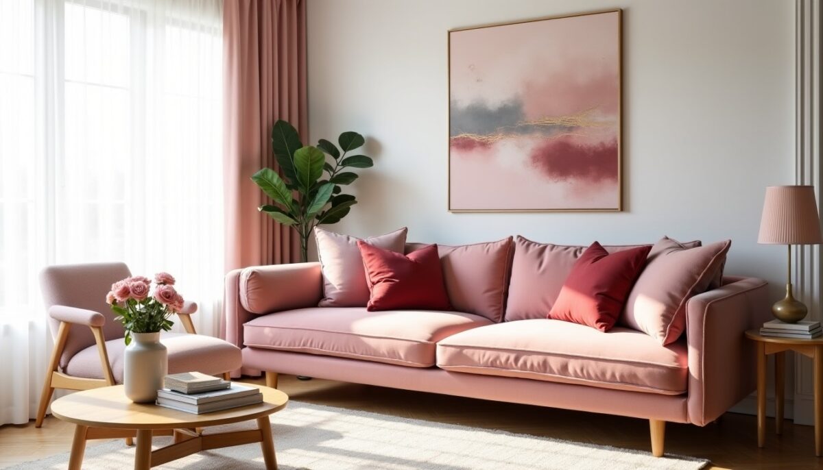 Vieux rose : quelles teintes choisir pour sublimer votre chambre ou salon ?